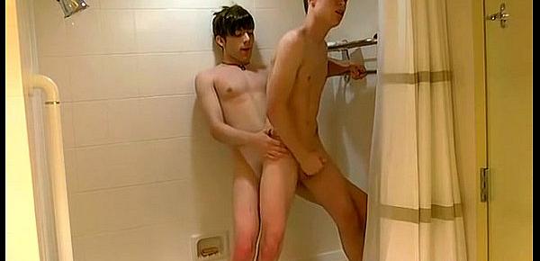  Twink video They scrub down before they embark to kiss and run their